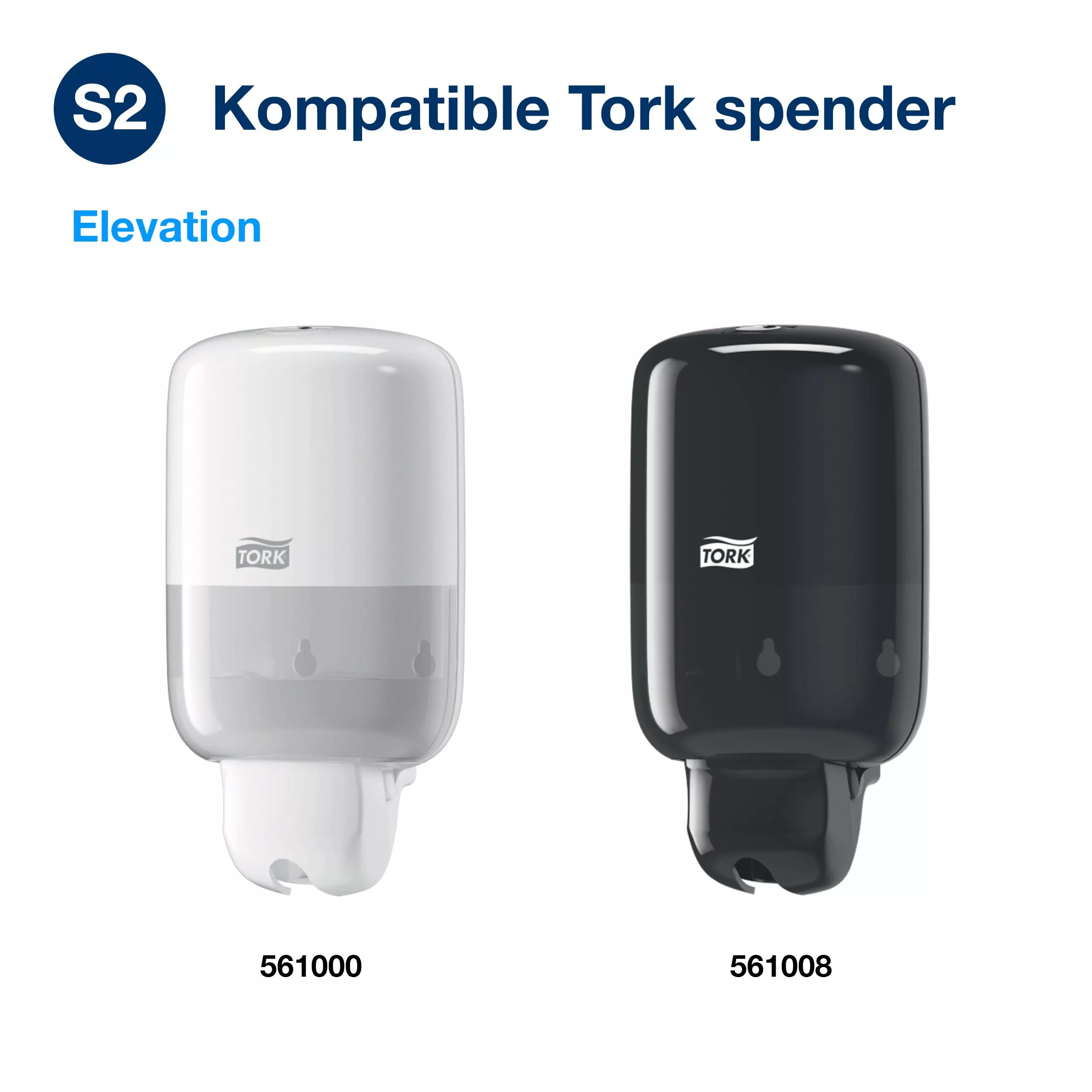 Tork Mini Duschcreme S2, Unisex-Duft, 8 × 475 ml, 420602
