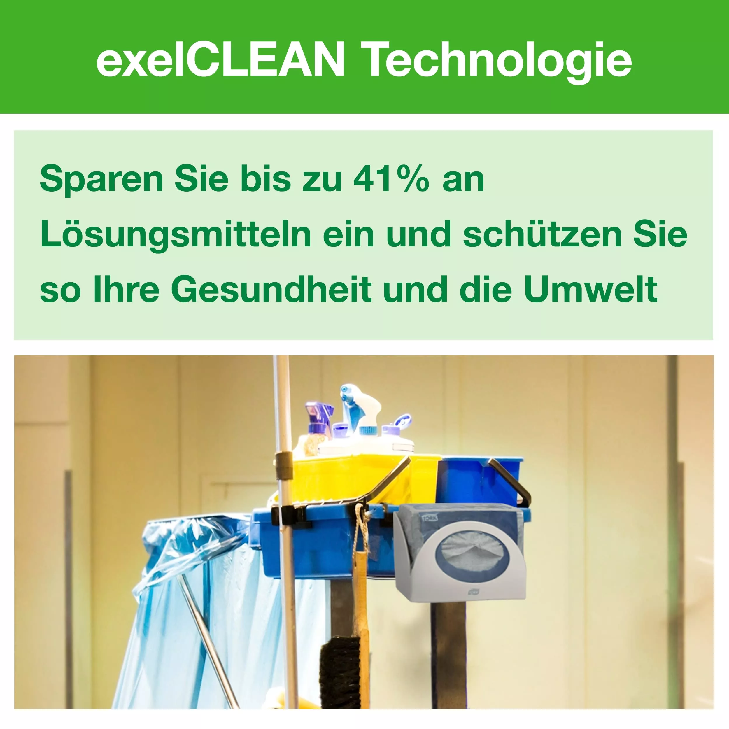 Tork Extra Starke Reinigungstücher Weiß W8, Mehrzweck-Design, 8 × 45 Tücher, 530150