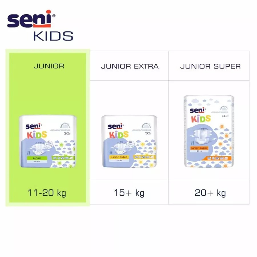 Windel, Junior, KIDS, Babywindeln, Größe 11-20 kg