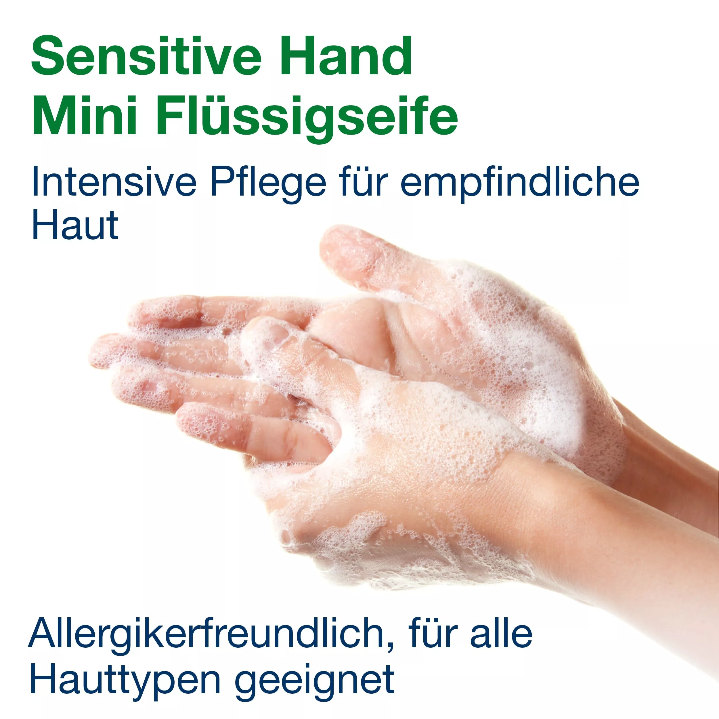 Tork Sensitive Hand Mini Flüssigseife S5, allergikerfreundlich, 8 × 525 ml, 425202