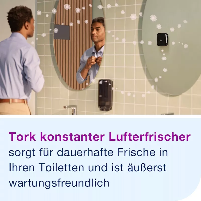 Tork Spender für kontinuierlichen Lufterfrischer A3 schwarz