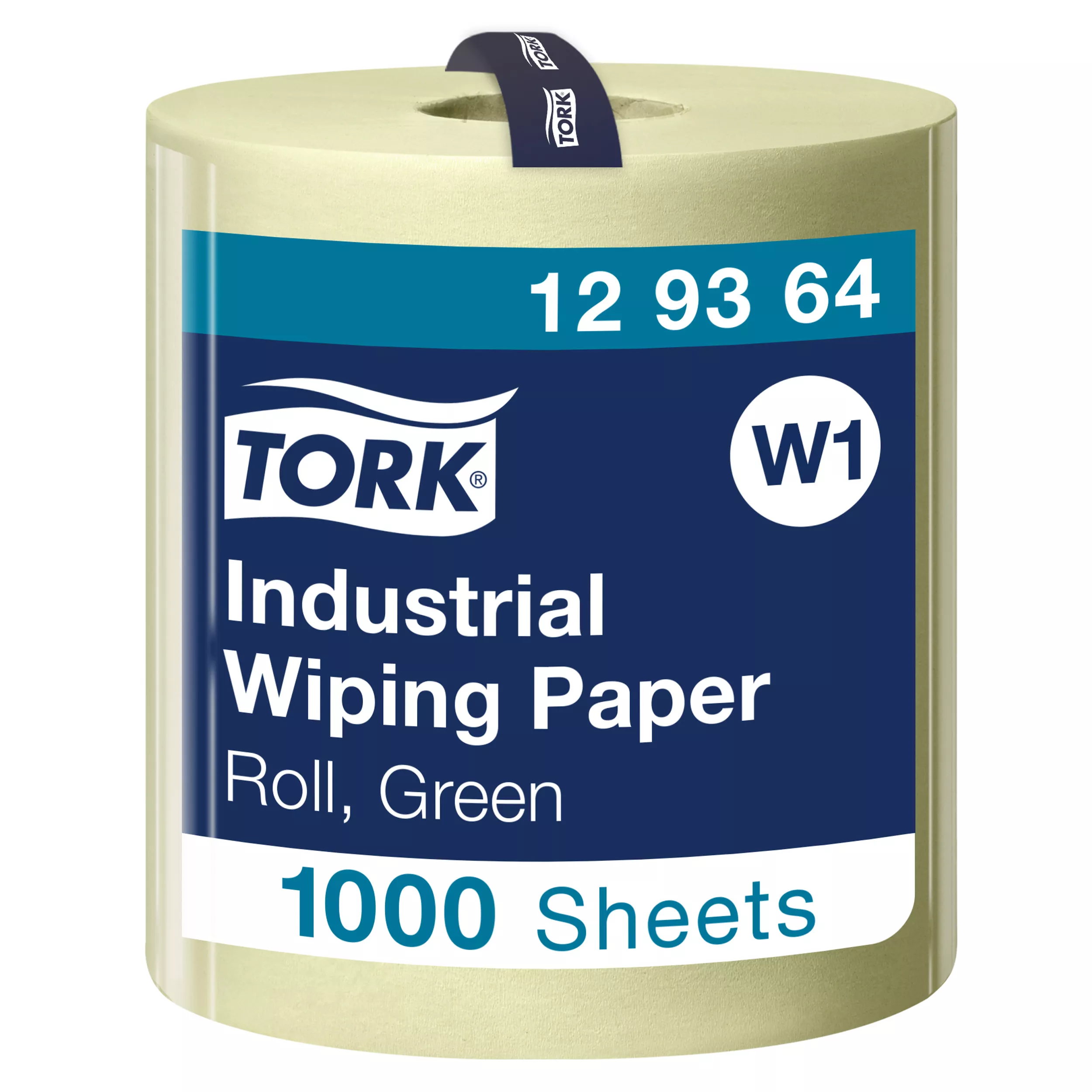 Tork Papierwischtücher Grün W1, Saugfähig, 1 × 1.000 Blatt, 129364