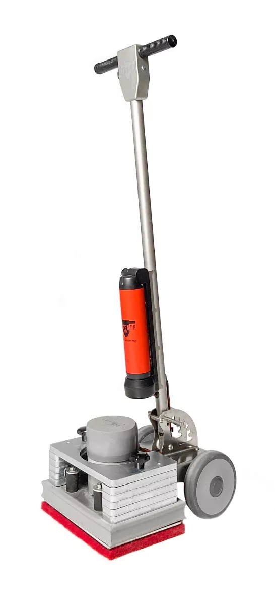 Möbelpolitur, Schleifmaschine, Tuchschleifer, Rotationsschleifer, Bodenpflegegerät
