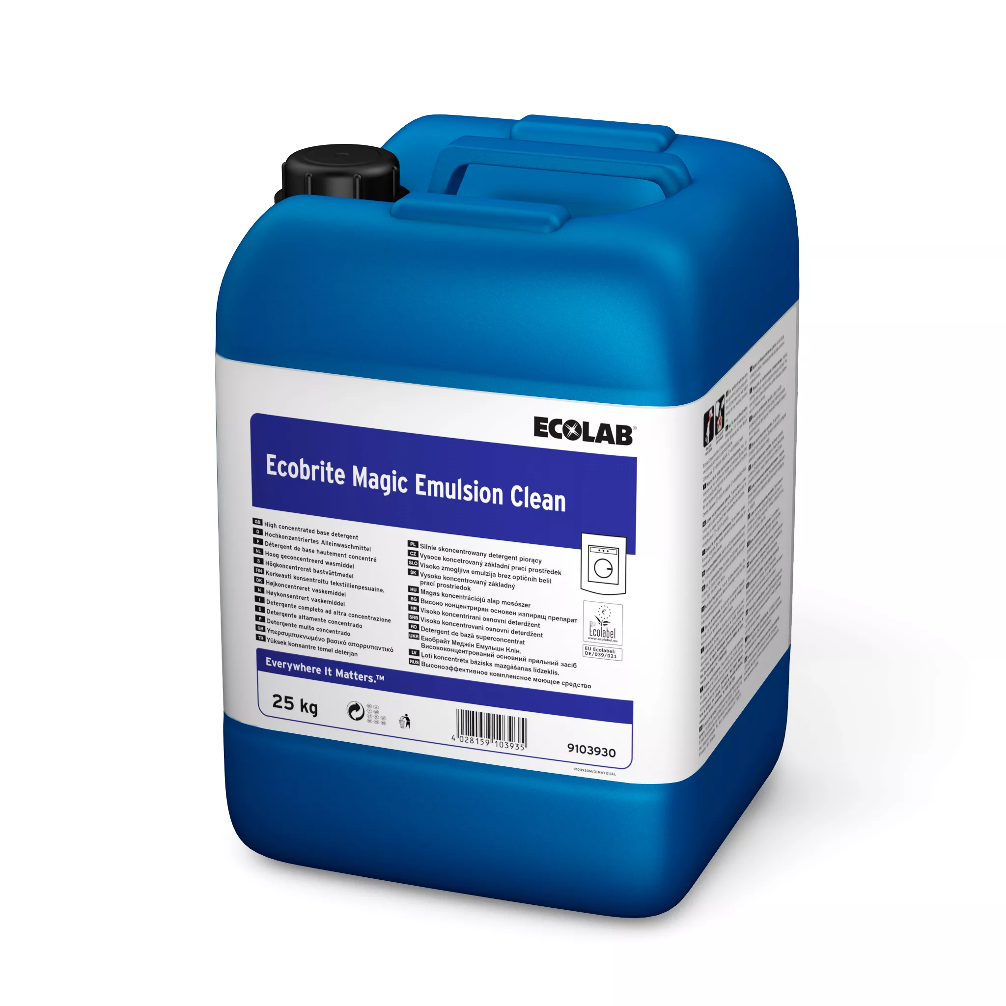 Ecolab Ecobrite Magic Emulsion Clean - 25 kg Flüssigwaschmittel