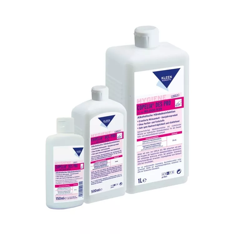 Kleen Purgatis COPELIA DES PRO alkoholische Händedesinfektion 500ml Flasche