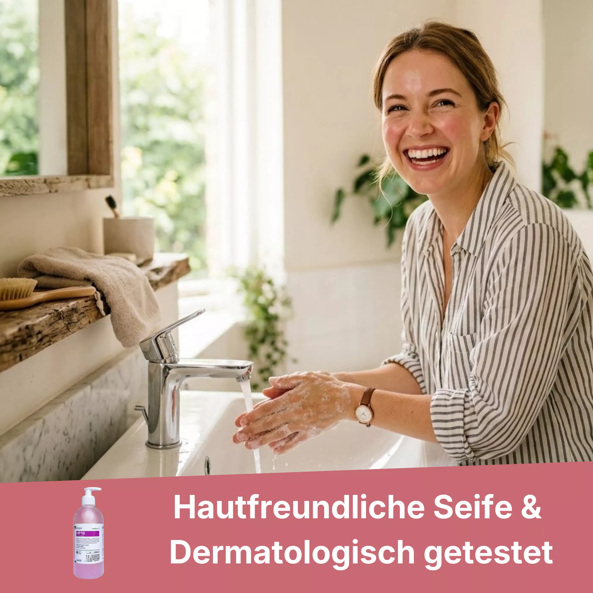 mclean HP10 Seifencreme 500 ml – Karton mit 15 Dispenserflaschen