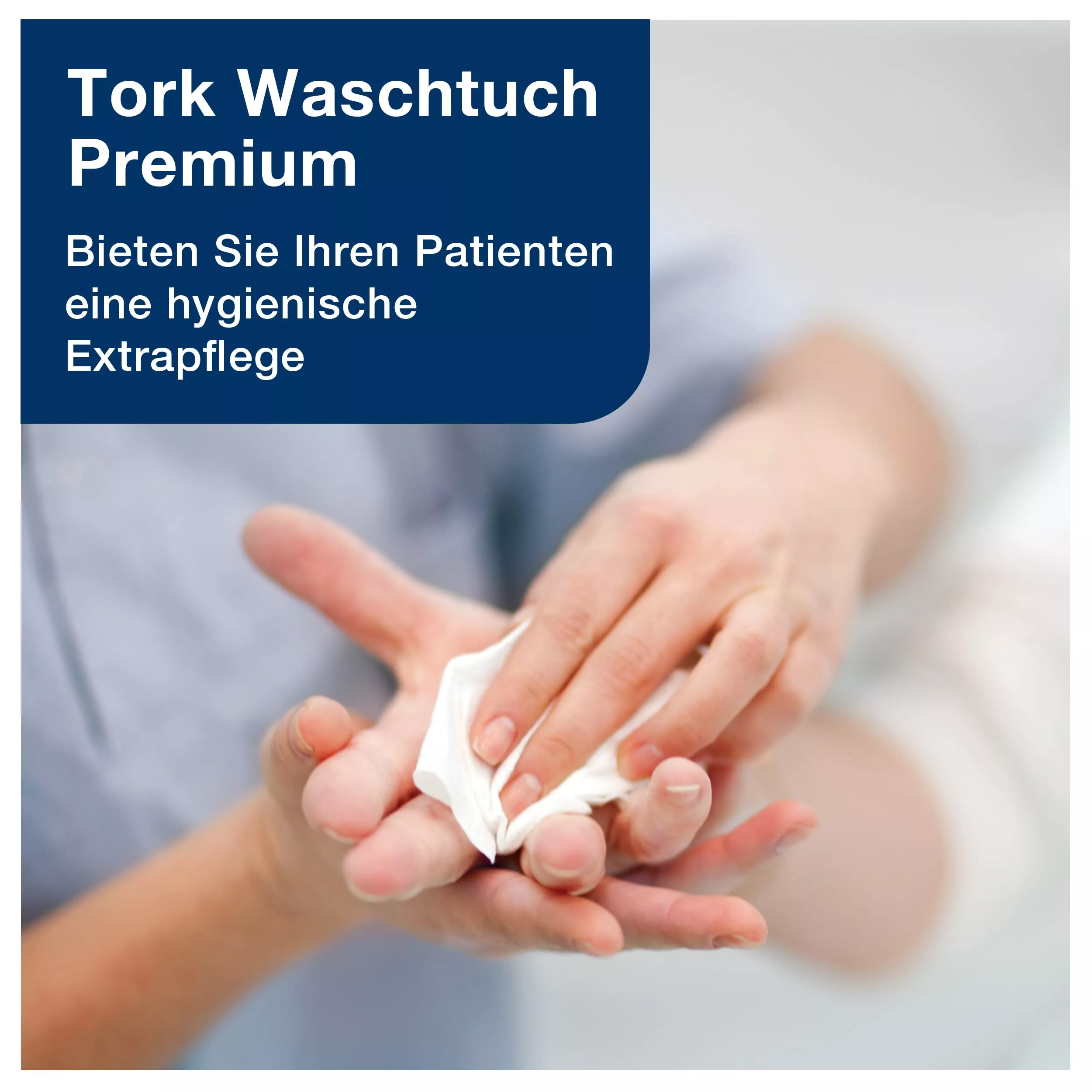 Tork weiches Waschtuch Weiß, Einzeltuchentnahme, Premium, hohe Saugfähigkeit, 32 × 50 Tücher, 483381