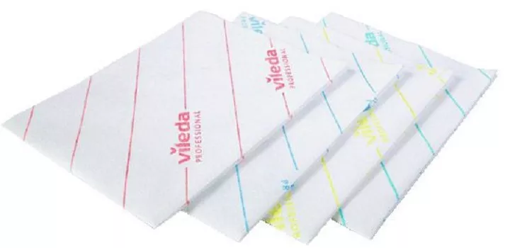 Vileda MicroOne 34 x 27 cm blau Einweg Microfasertücher ( 1 Packung = 50 Stück )