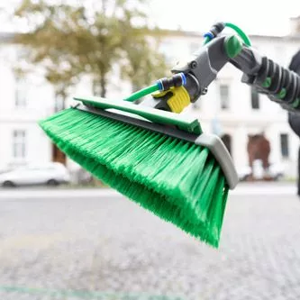 Unger nLite Power Bürste komplett 28cm gesplissene Borsten