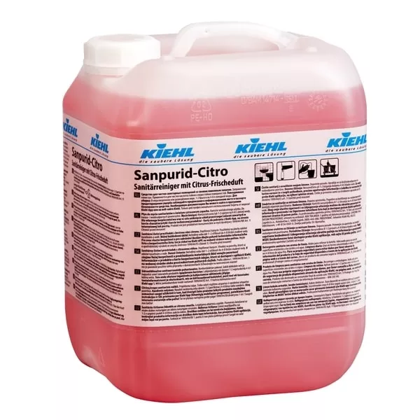 Kiehl Sanpurid Citro 10 ltr. Kanister Sanitärreiniger Citrus-Frischeduft