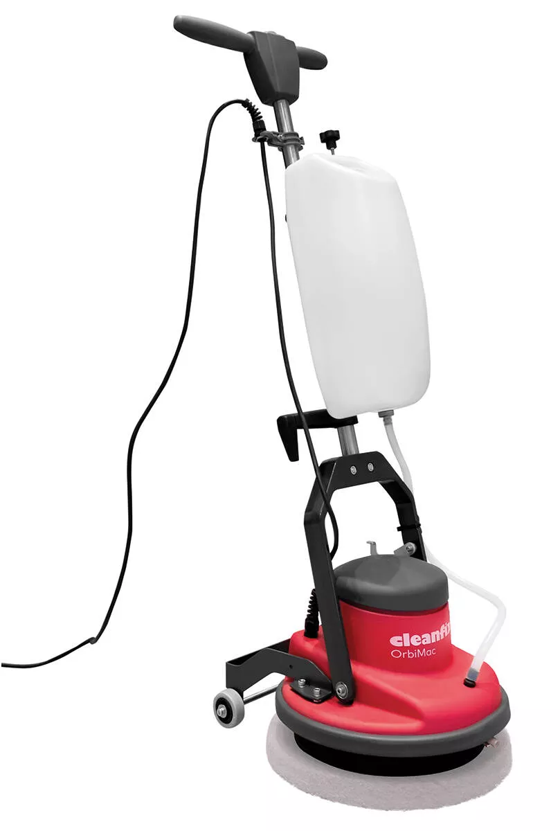 Cleanfix OrbiMac E Einscheibenmaschine inkl. Treibteller, Tank & Transporthilfe