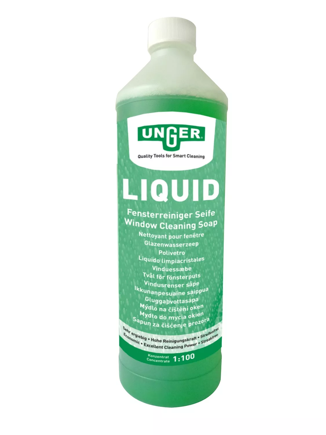 CleanClub SET Unger Fensterreinigung mit Krause Leiter – Komplettset inkl. Dopplo Doppelleiter 2x4 Stufen & Profi-Zubehör
