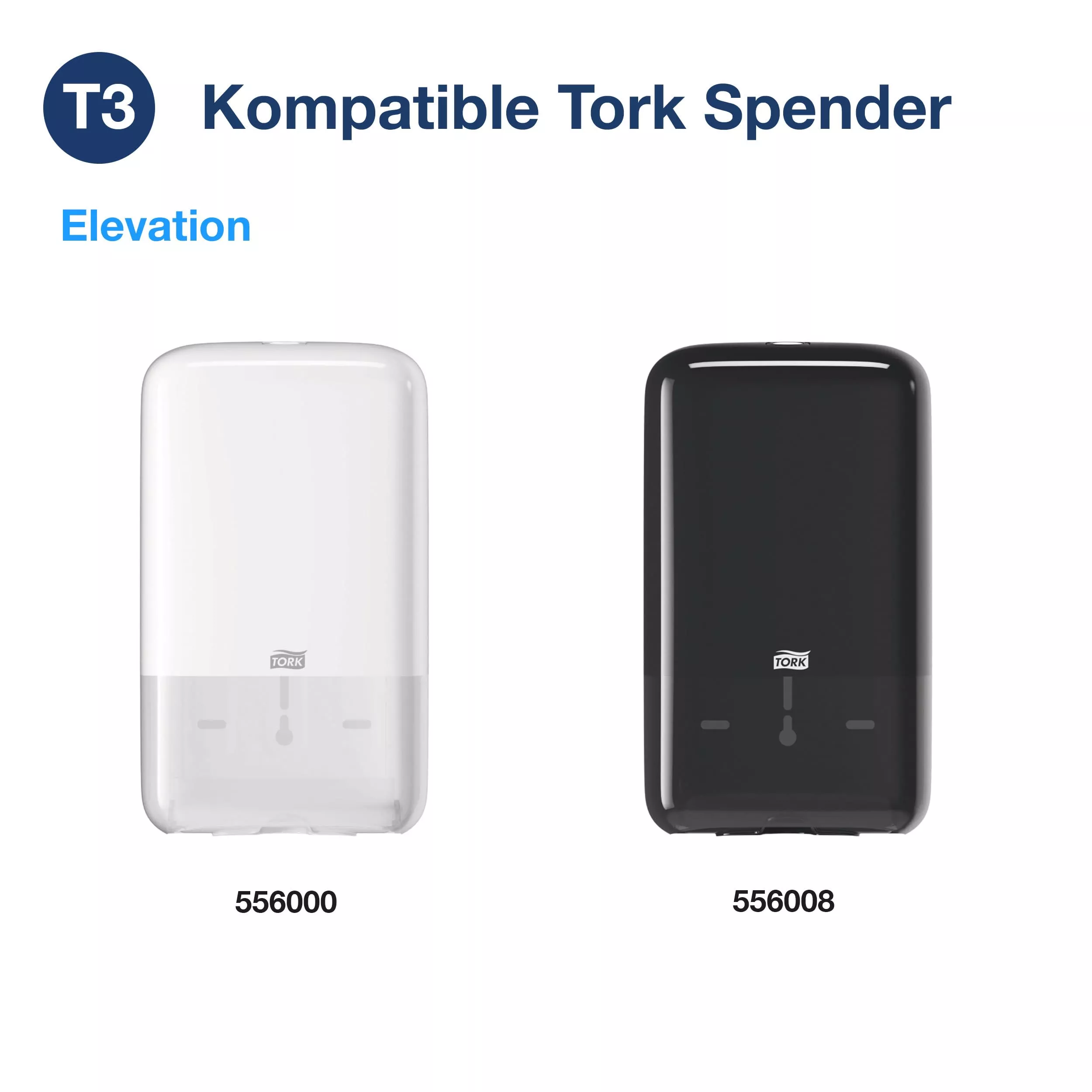 Tork extra weiches Einzelblatt-Toilettenpapier Weiß T3, Premium, 2-lagig, 30 × 252 Blatt, 114276