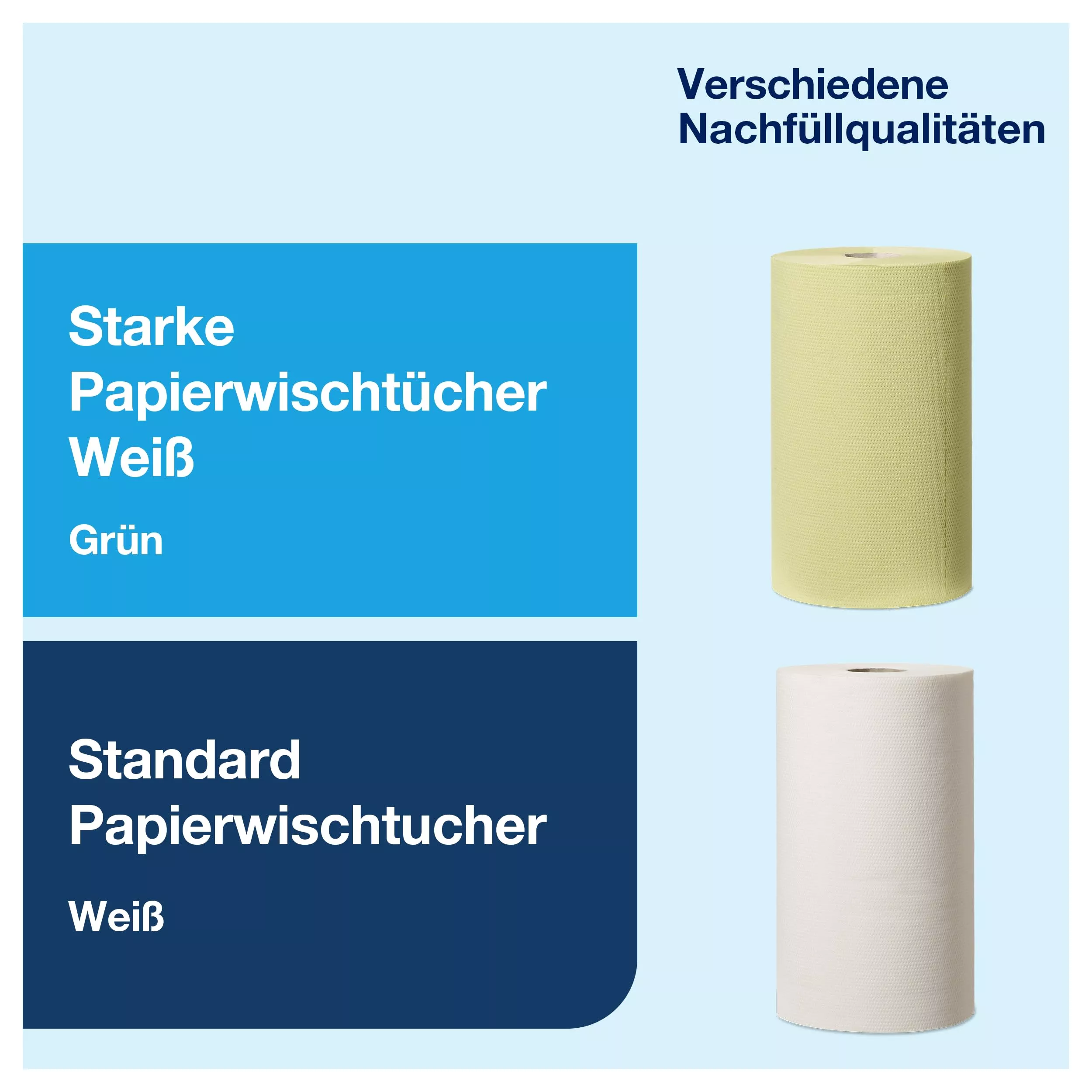 Tork Kleinrollenspender mit Wandhalterung Schwarz W5, hygienisch umschlossene Rolle, 209167