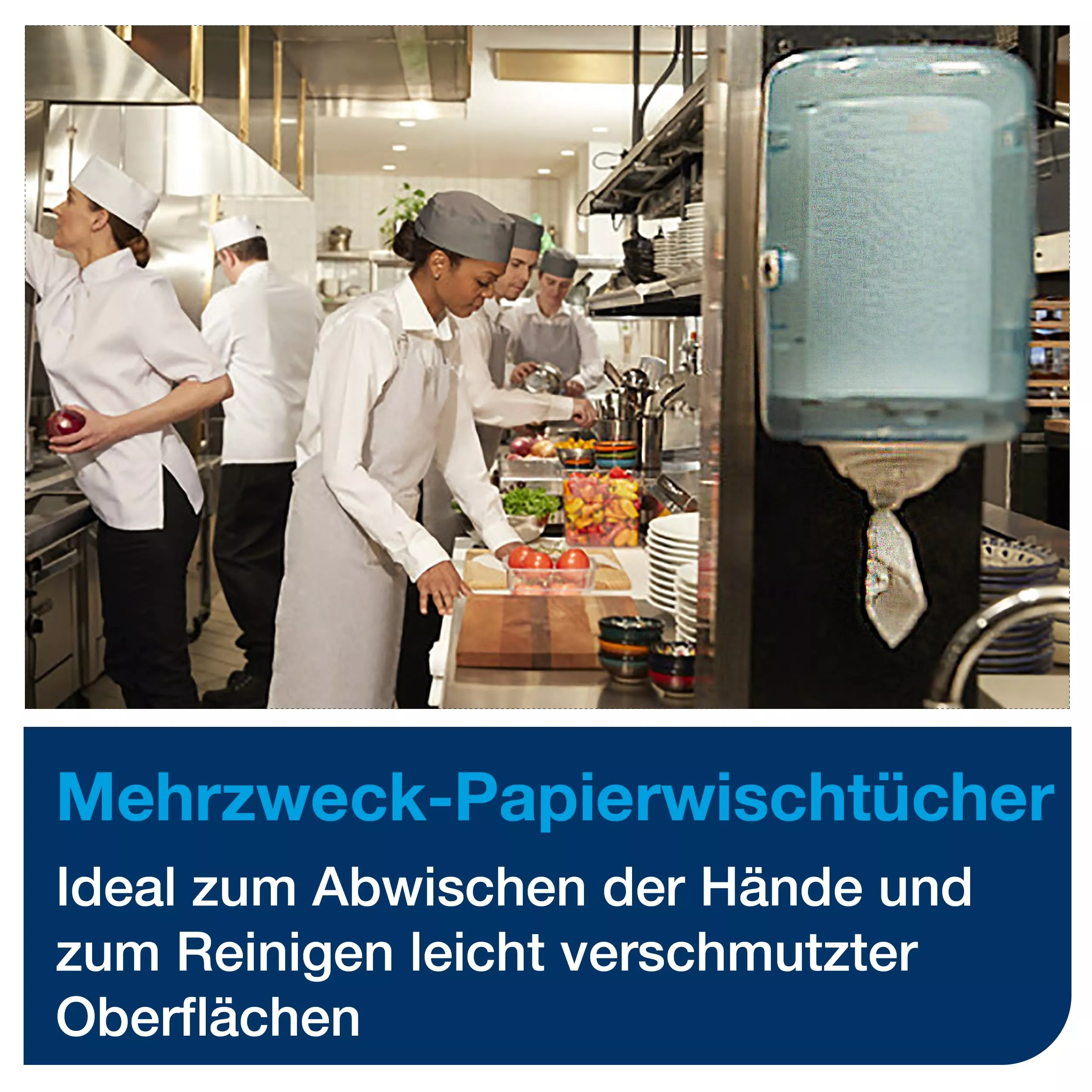 Tork Reflex™ Papierwischtücher Weiß M3, Mehrzweck, 12 × 343 Blatt, 473246