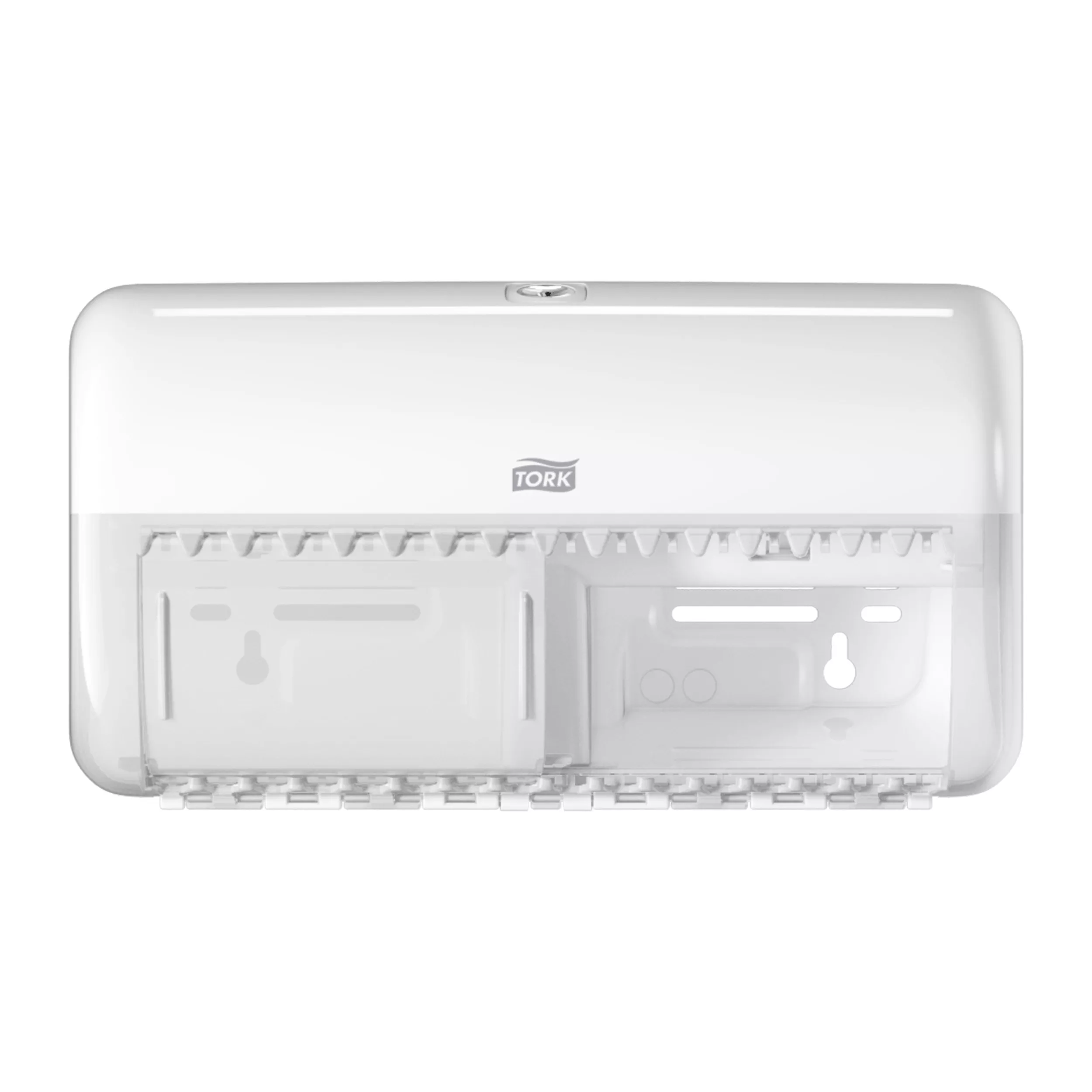 Tork Spender für Toilettenpapier Weiß T4, Kompakt, Elevation Design, 557000