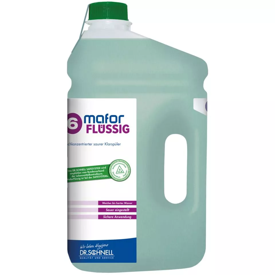 flüssig, Klarspüler, Konzentriert, Grün, Chemische Lösung
