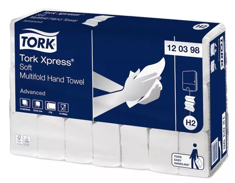 Tork Xpress Handtuchpapier Multifold - H2 - 3780 Tücher