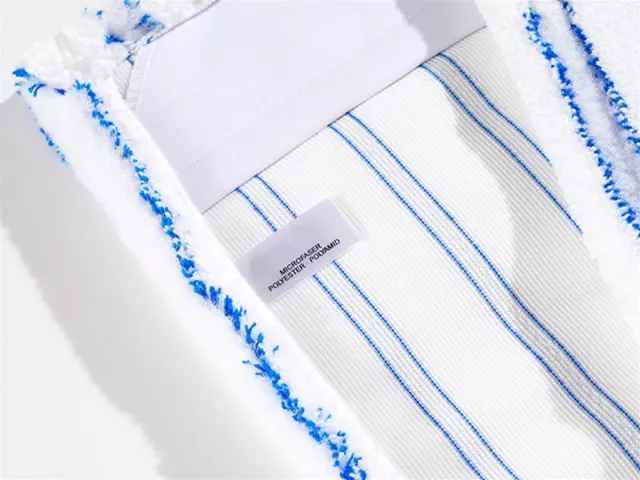 Mopptex Microfasermop mit blauen Streifen - 40 cm