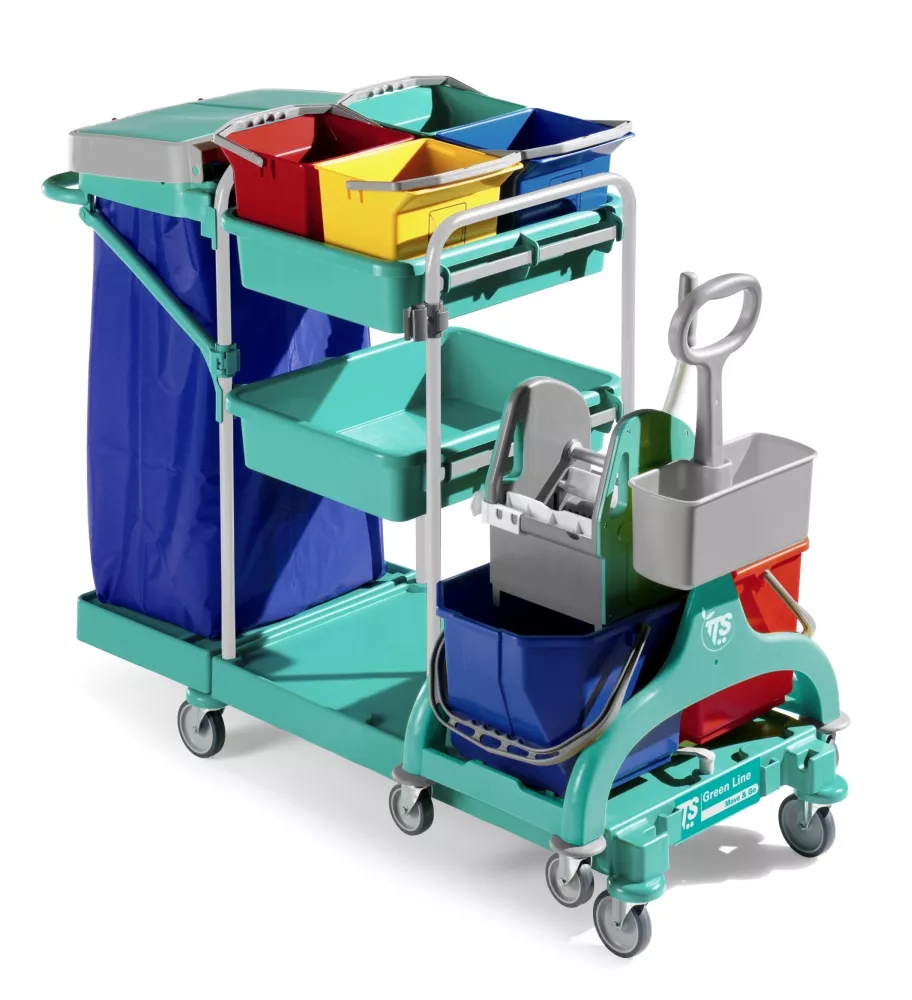 TTS Reinigungswagen Green 450 Rilsan