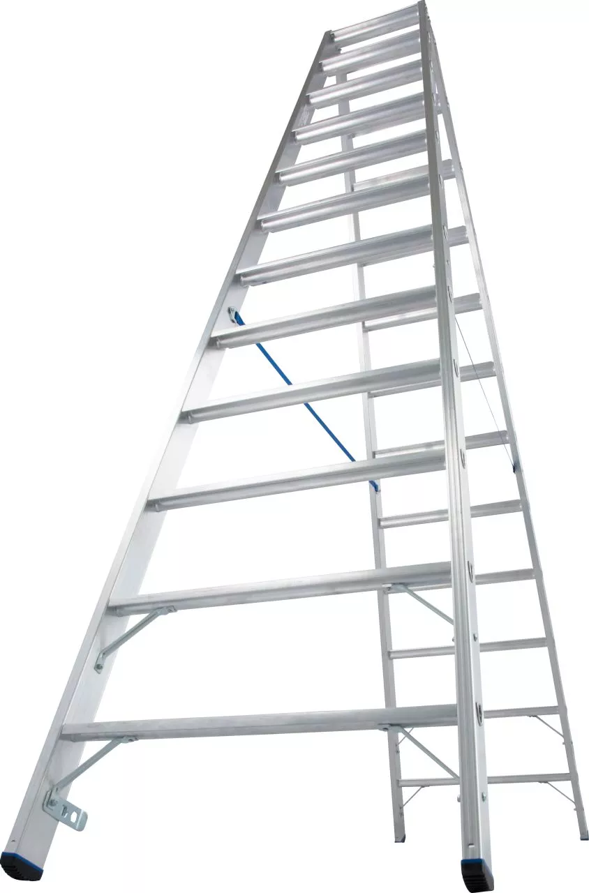 Krause STABILO Stufen-Doppelleiter 2x12 Stufen