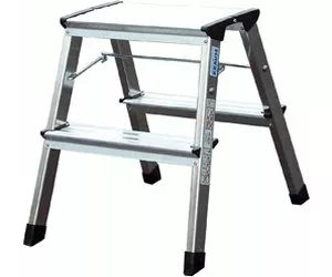 Krause „TREPPY“ DOPPEL-KLAPPTRITT SCHWARZ 2x2 STUFEN