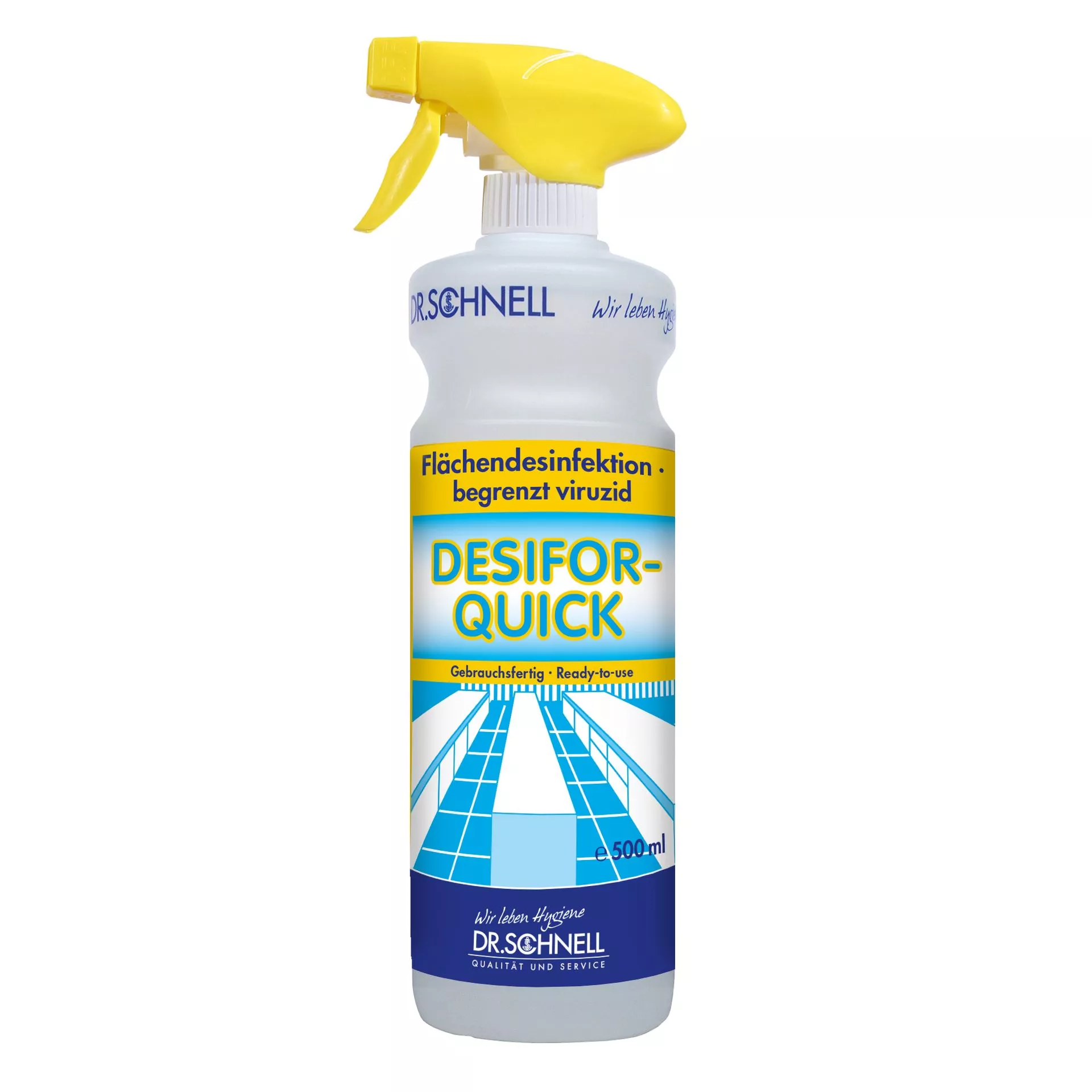 Desinfektionsmittel, Flächendesinfektion, Spray, 500 ml, Quick-Desinfektion