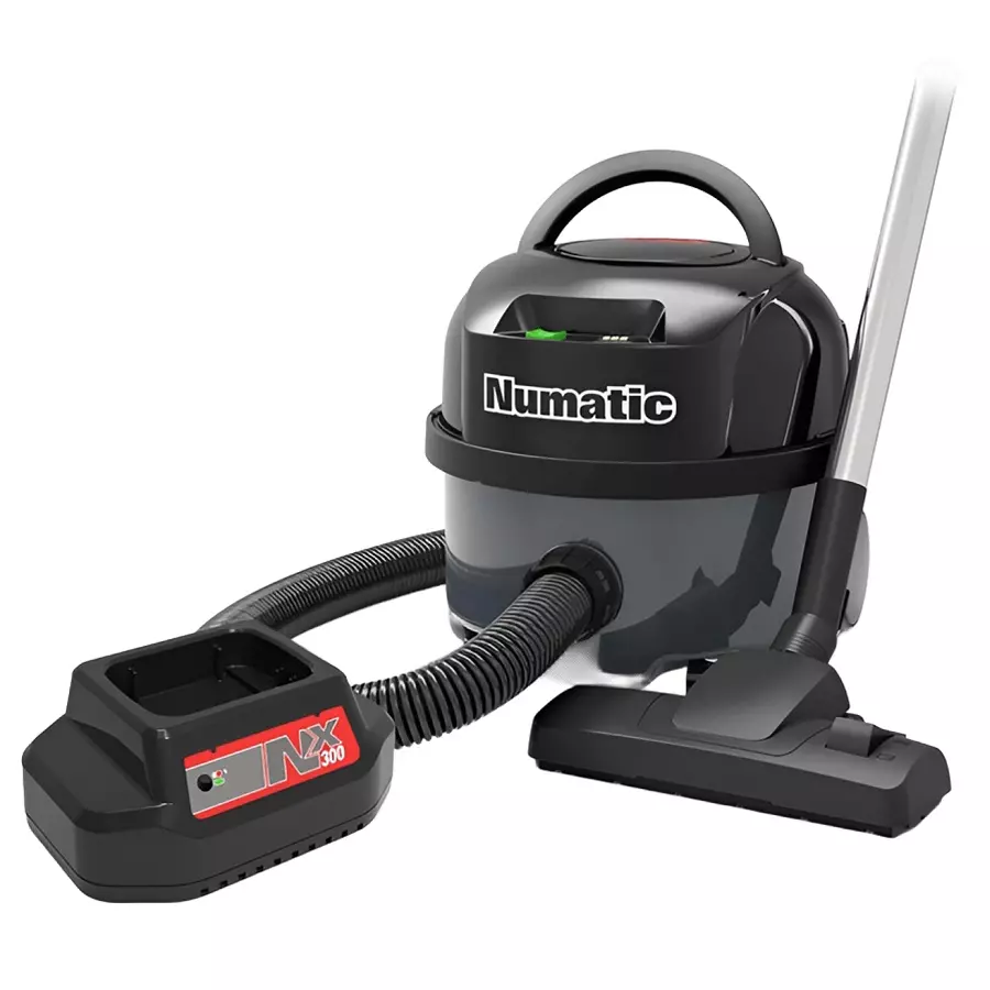 Numatic NBV190NX/0 Batterie-Kesselsauger mit Ladegerät, inkl. Zubehörset AS56 (2.2P) (ohne AKKU)