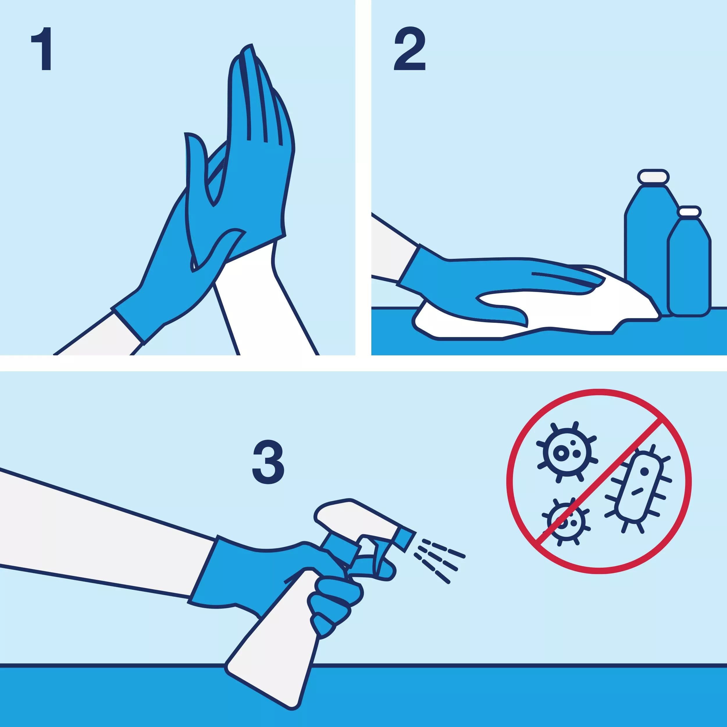 Tork Küchen Reinigungstücher Weiß W4, extrem saugfähig, 4 × 75 Tücher, 473179