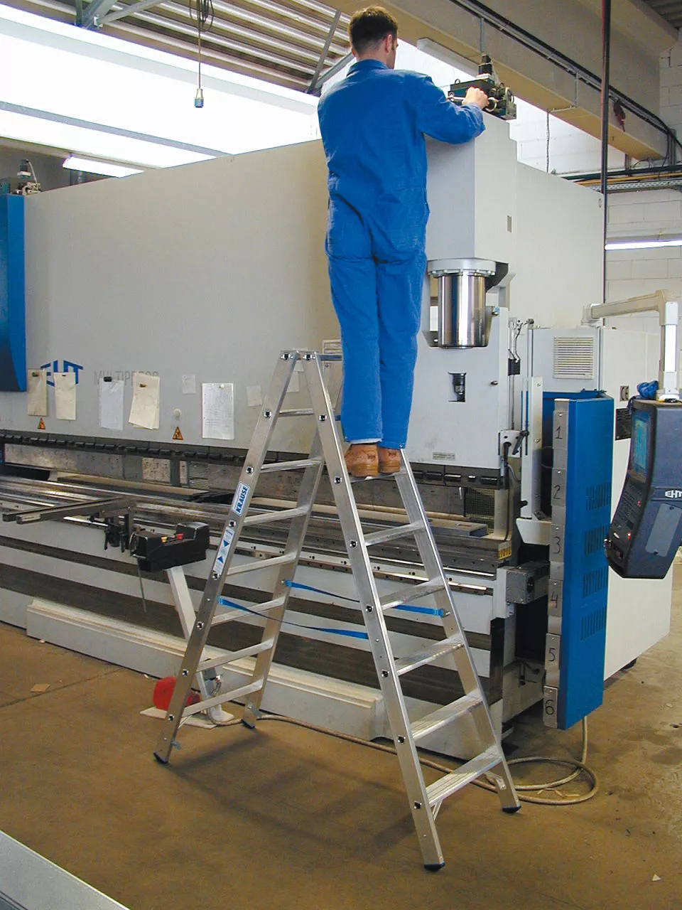 Krause STABILO STUFEN-DOPPELLEITER 2x8 STUFEN