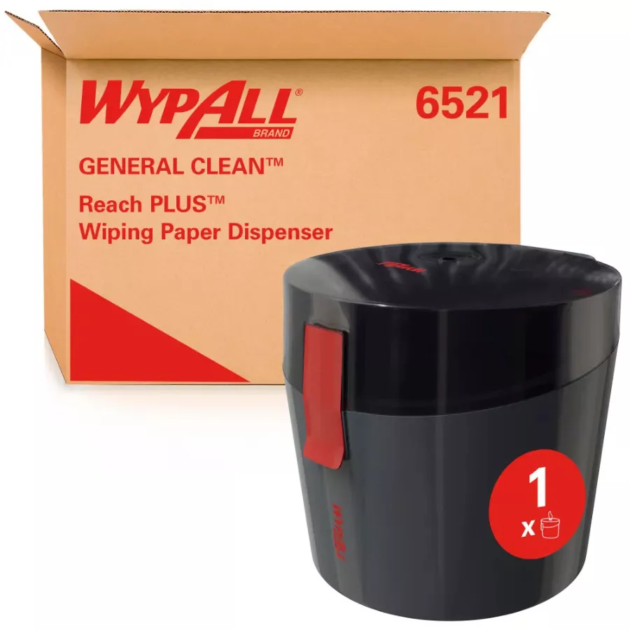 Wiping paper dispenser, General Clean, Box packaging, Auffangbehälter?, Nachfüllspender