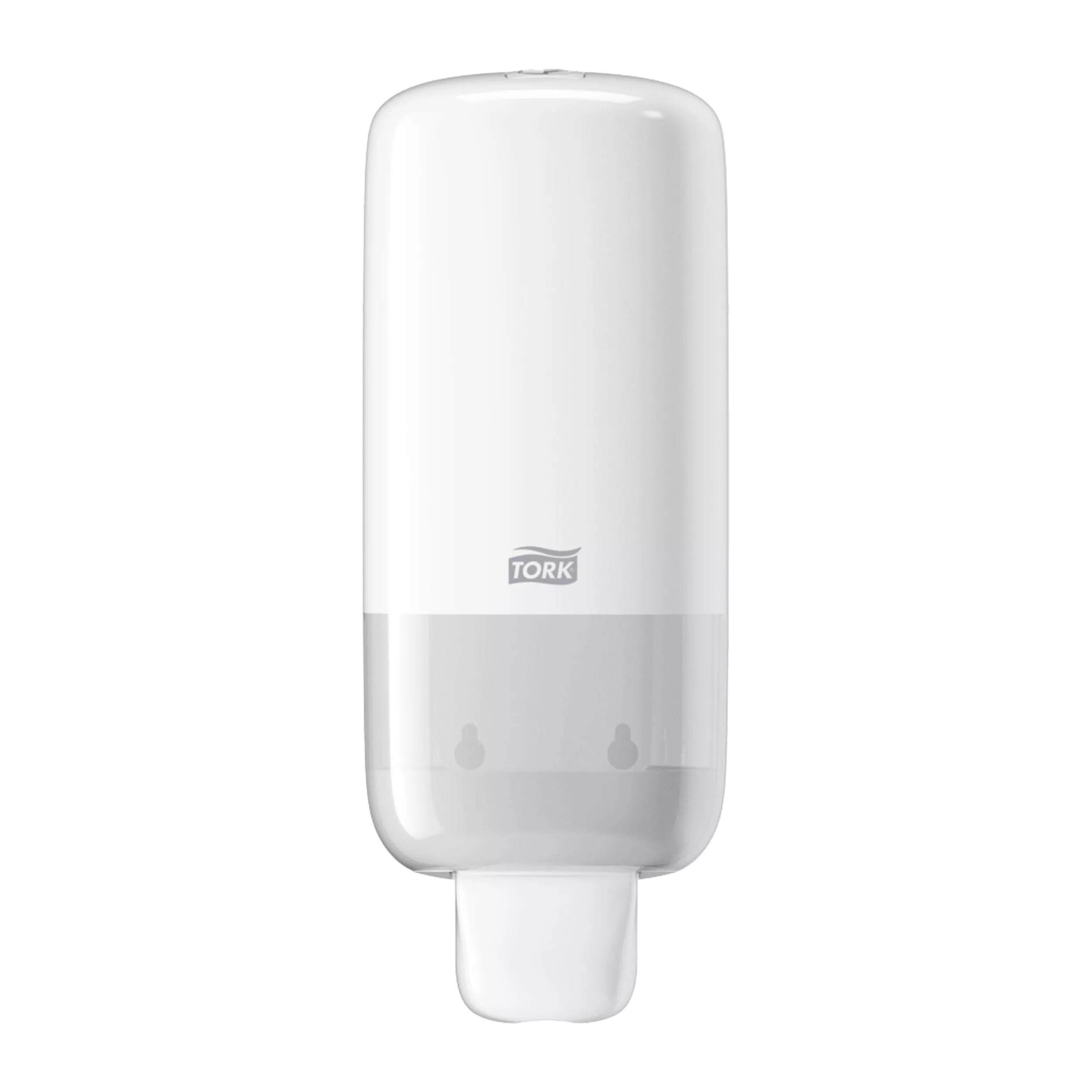 Tork Spender für Seife und Hautpflegeprodukte Weiß S4, „Easy to use“-zertifiziert, Elevation Design, 561500