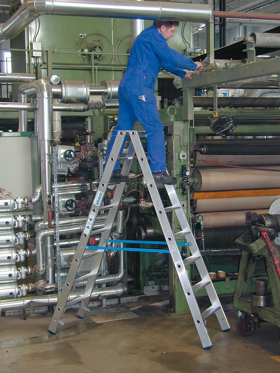 Krause STABILO STUFEN-DOPPELLEITER 2x8 STUFEN