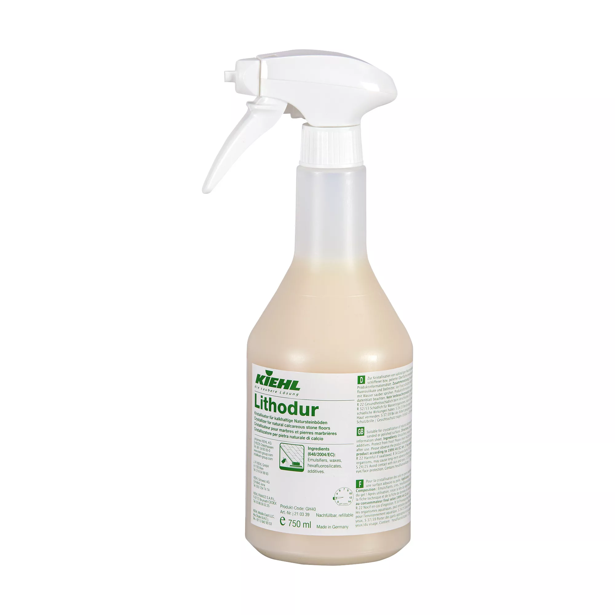 Kiehl Lithodur – Kristallisator – 750 ml Flasche