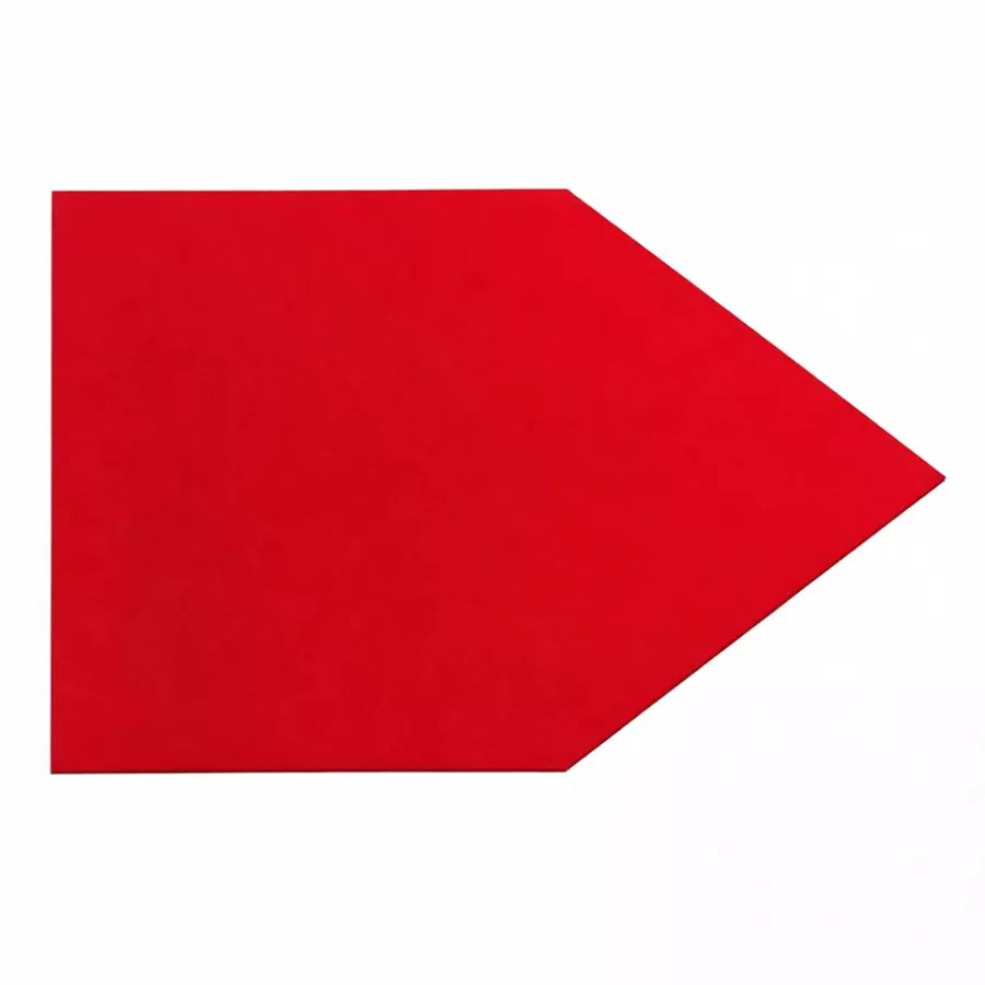 rot, geometrisch, flächig, pfeilform, art