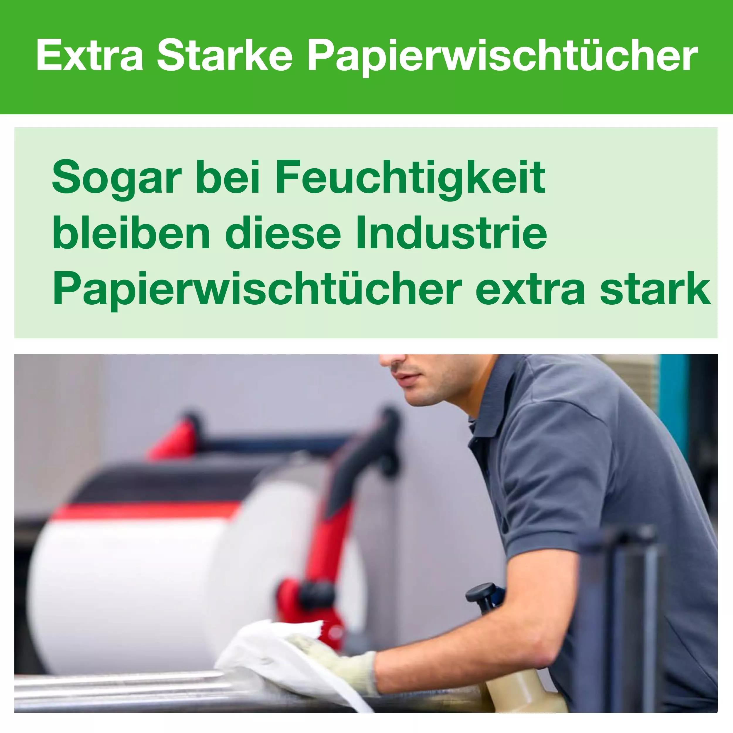 Tork Extra Starke Mehrzweck Papierwischtücher Weiß W1, Rolle, 1 × 1.000 Blatt, 130060