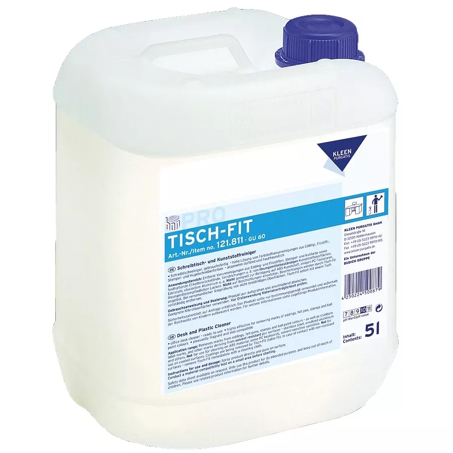 Kleen Purgatis Tisch-Fit 5l Kanister - Schreibtischreiniger