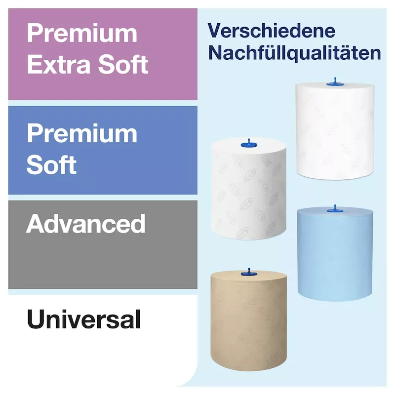 Tork Matic Sensorspender für Rollenhandtücher - weiß - H1