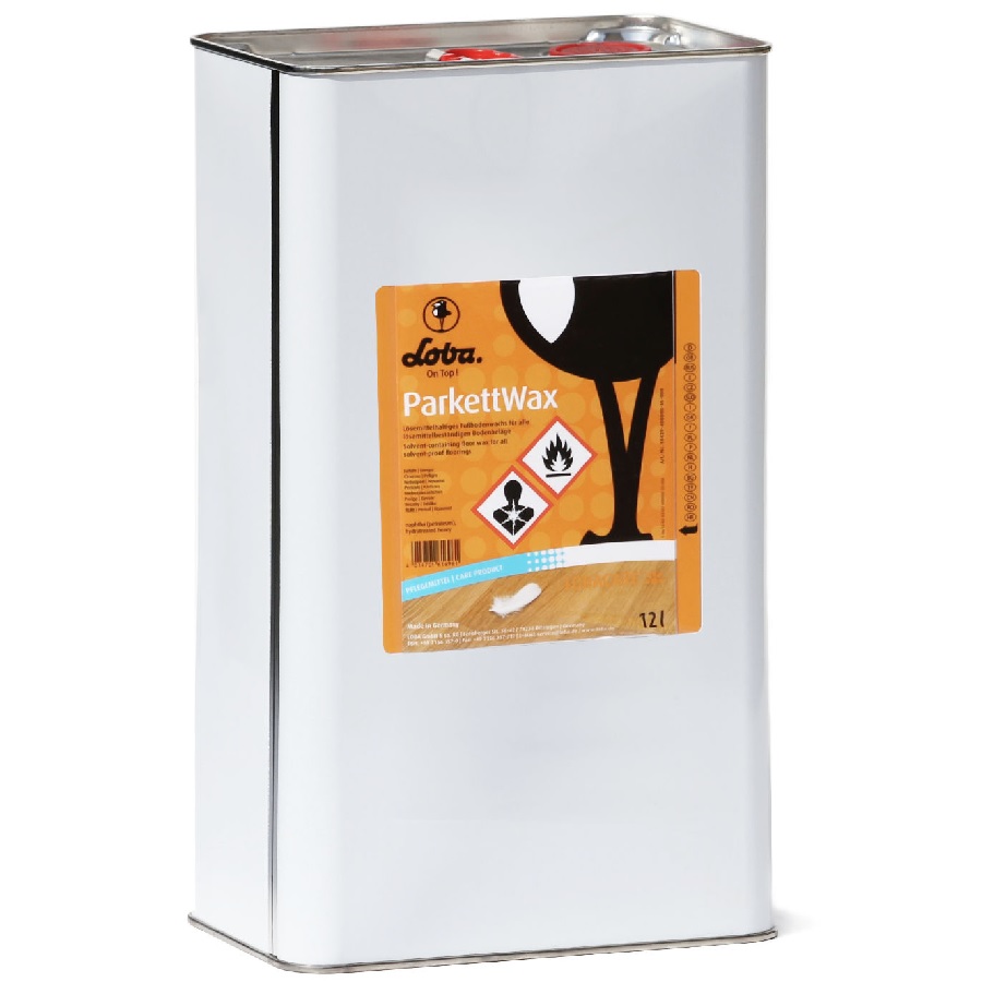 Loba Pflegewachs ParkettWax transparent 12 L