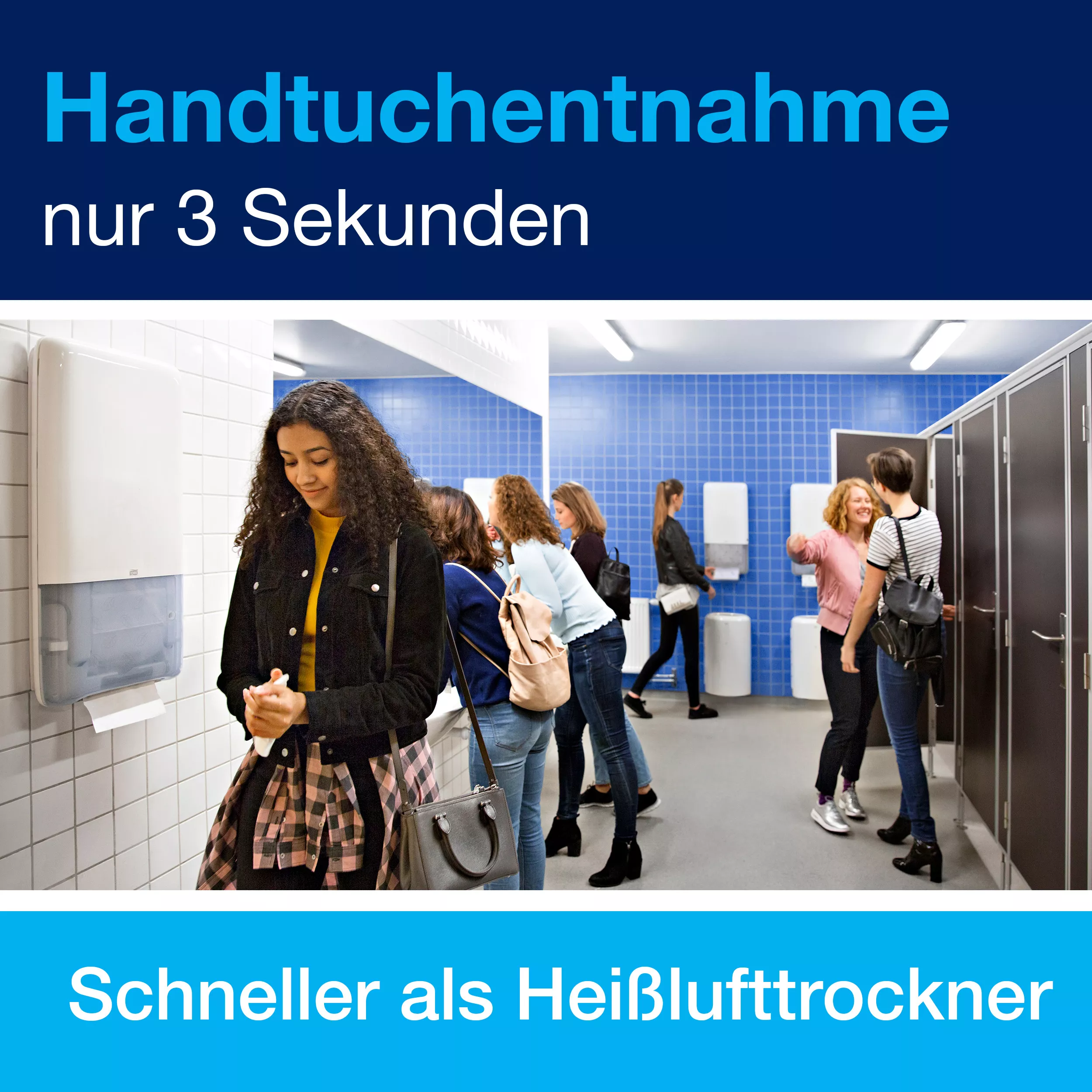 Tork PeakServe® Spender für Endlos™-Papierhandtücher Weiß H5, hohe Kapazität, Elevation Design, 552500