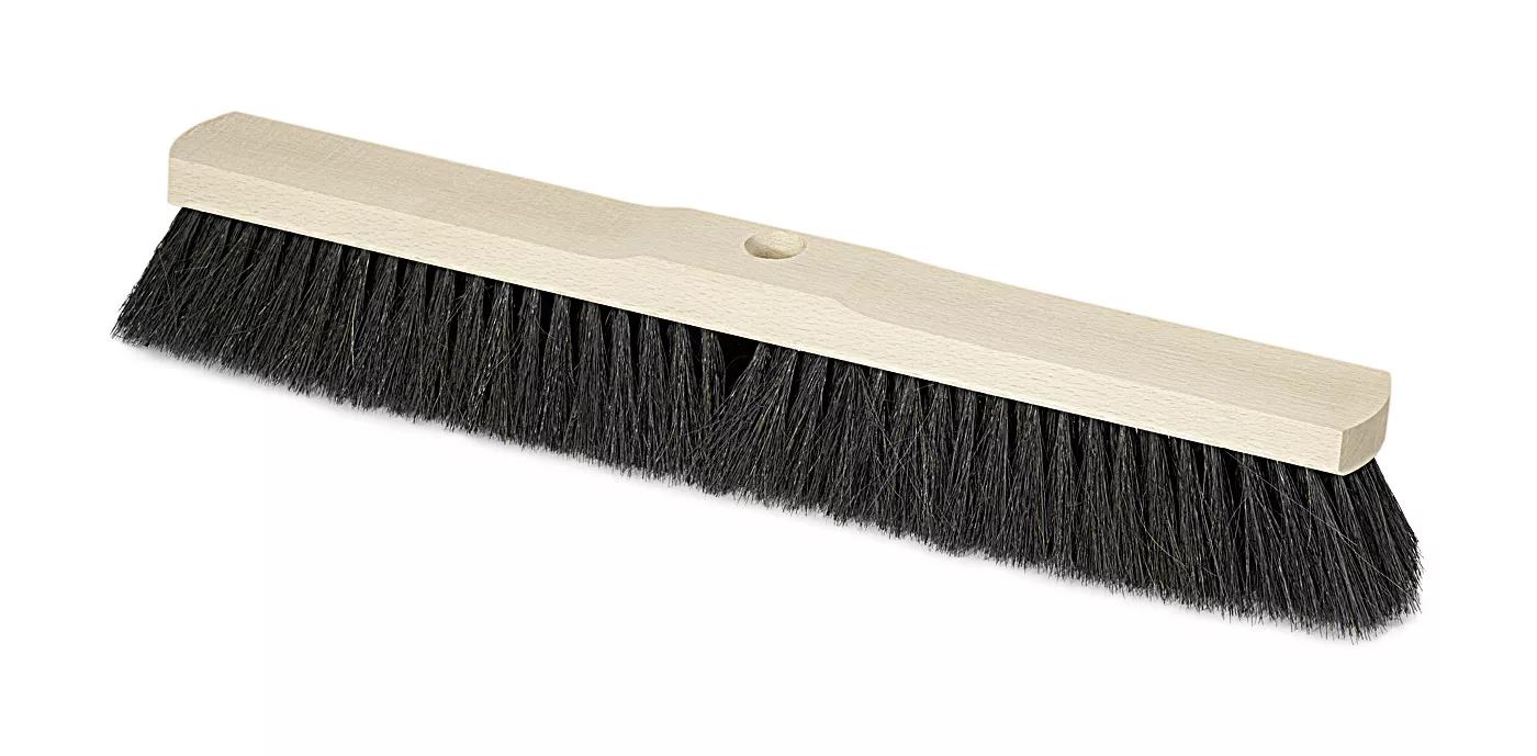 Saalbesen Naturhaar Stielloch 40 cm