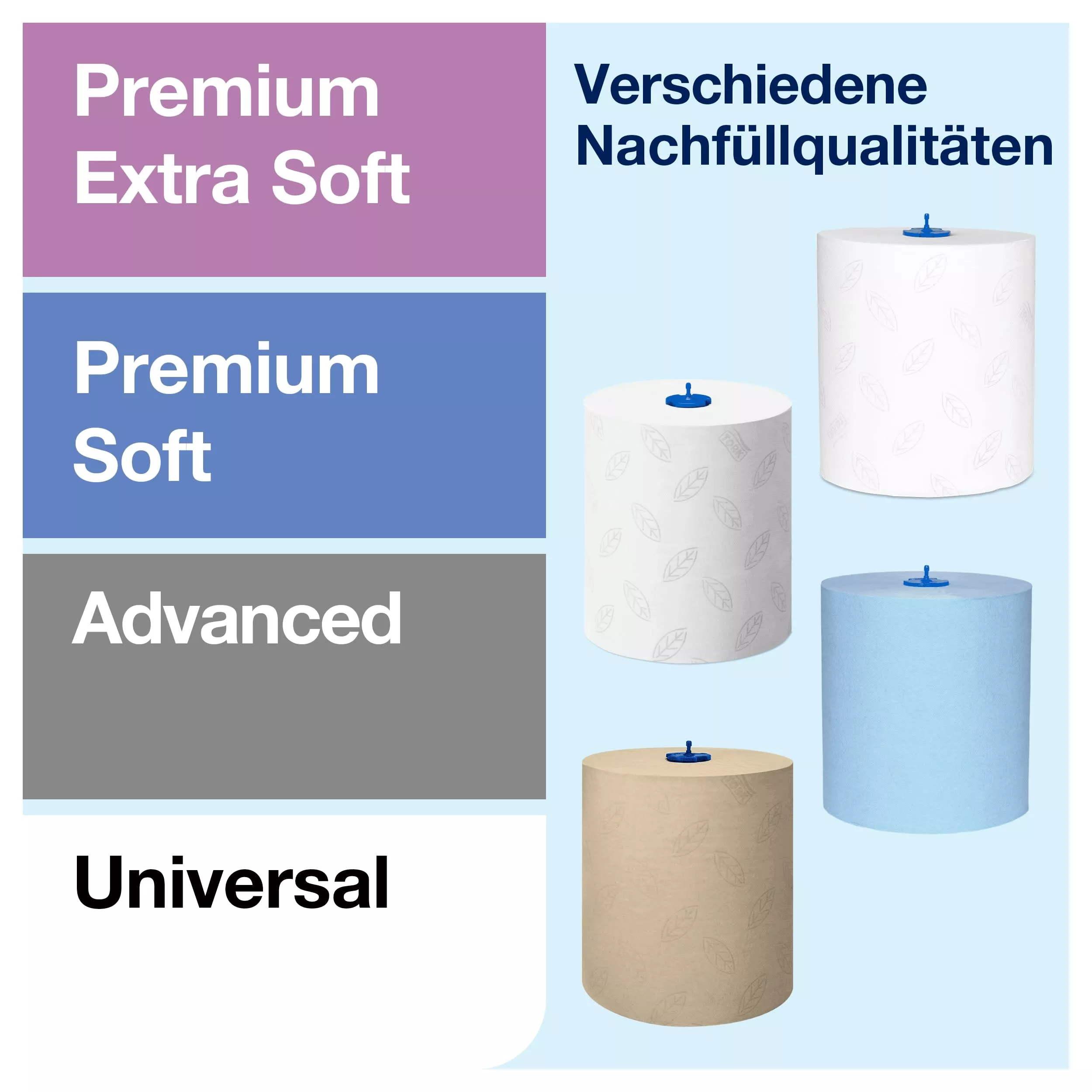 Tork Matic® Sensorspender für Papierhandtuchrollen rostfreier Edelstahl H1, Einzeltuchentnahme, Image Design, 460001