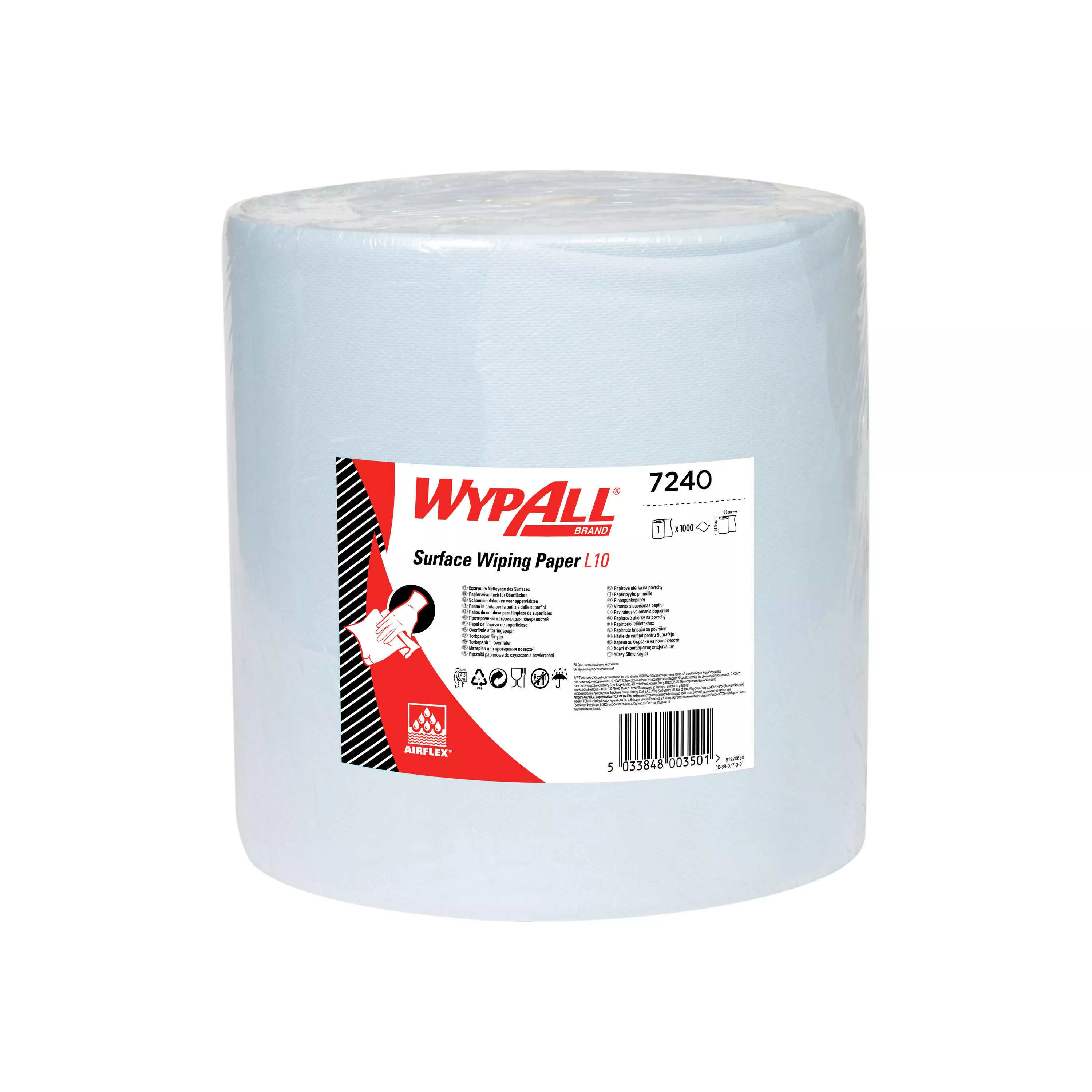 Putzpapier, Feuchttücher, Reinigungspapier, Wypall, L10