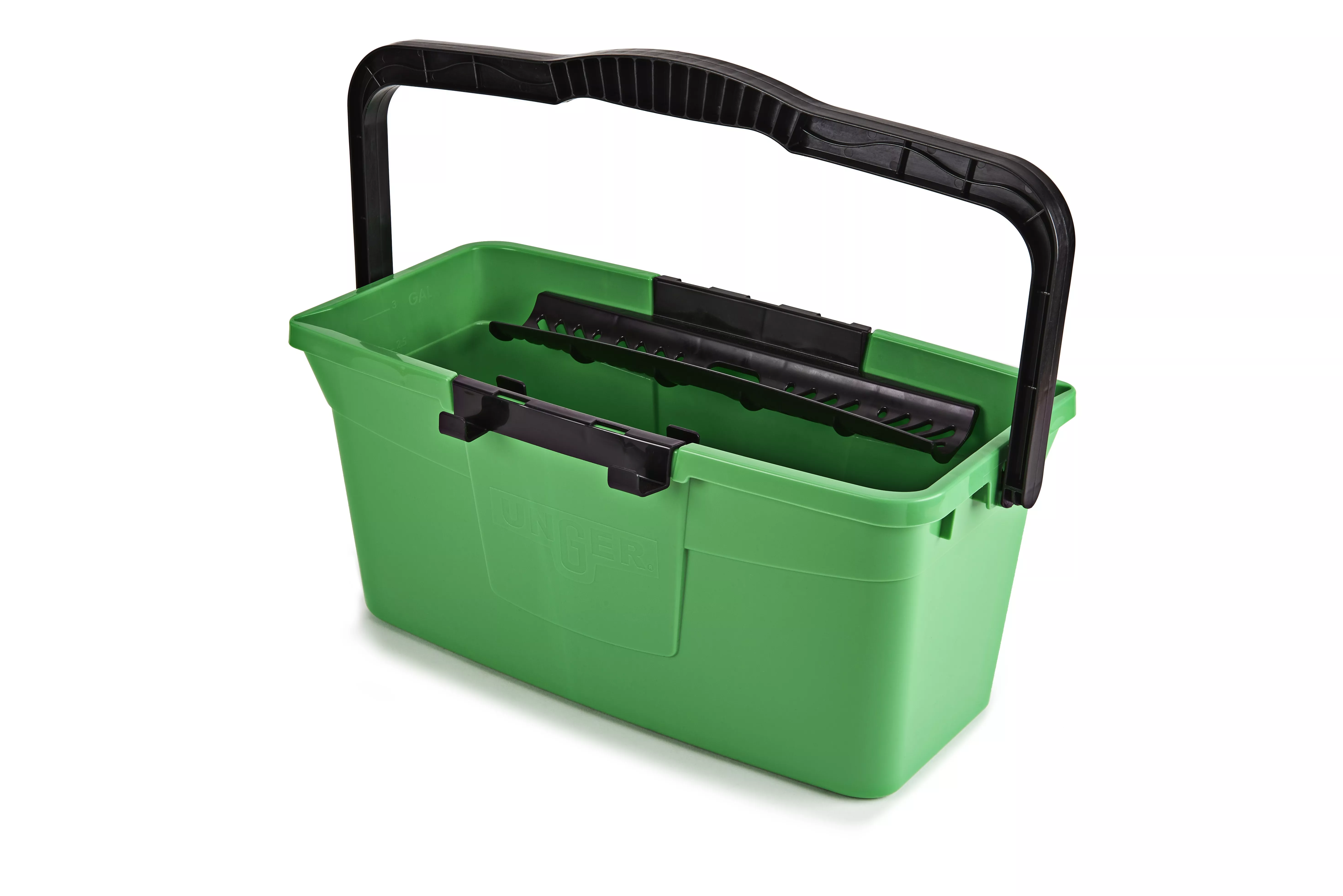 CleanClub SET Unger Fensterreinigung mit Krause Stabilo Leiter – Profi Komplettset inkl. Stufen-Doppelleiter 2x6 Stufen