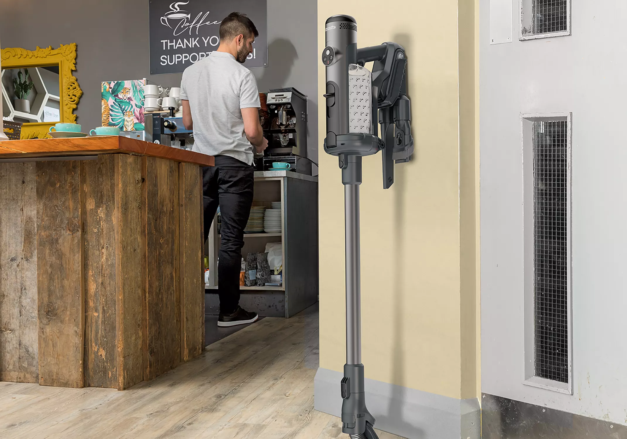 Numatic Batterie-Staubsauger Quick inkl. 2 Akkus