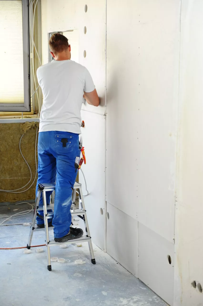 Krause „DOPPLO“ Stufen-Doppelleiter schwarz 2x3 Stufen
