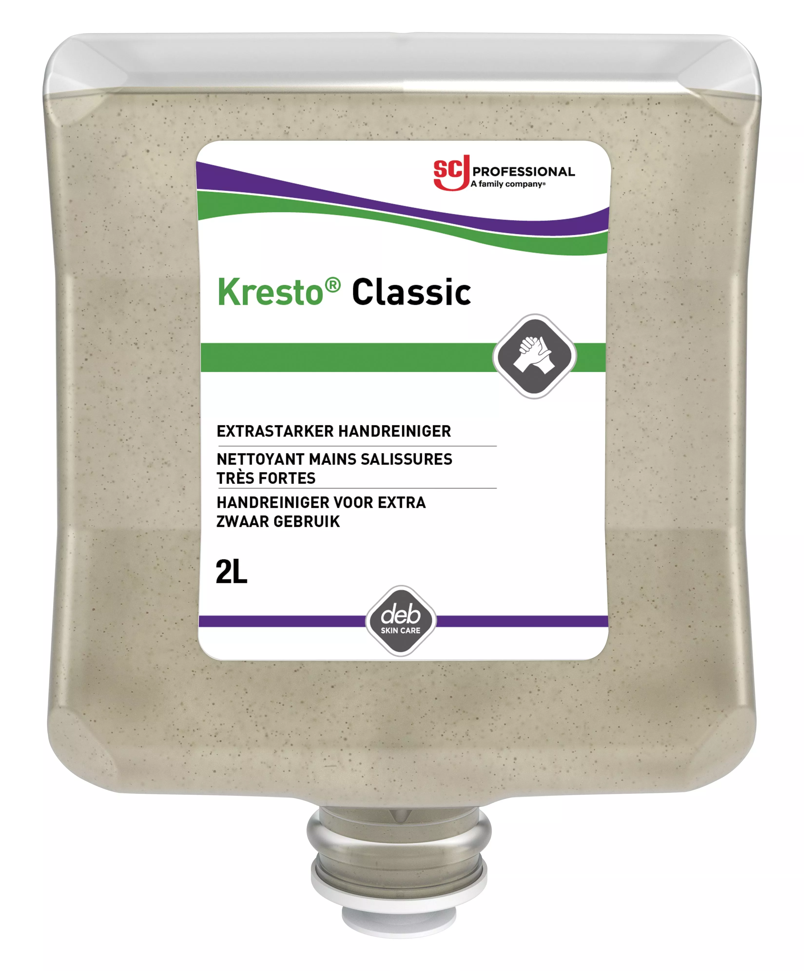 Handreiniger, 2L, Kreste Classic, Schaumreiniger, Kunststofftube