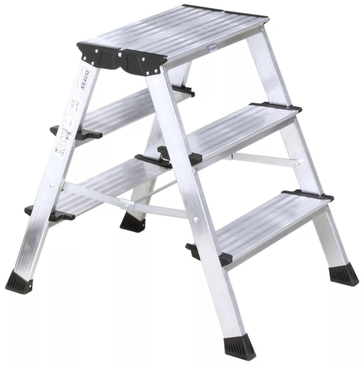 Krause „TREPPO“ Doppel-Klapptritt 2x3 Stufen