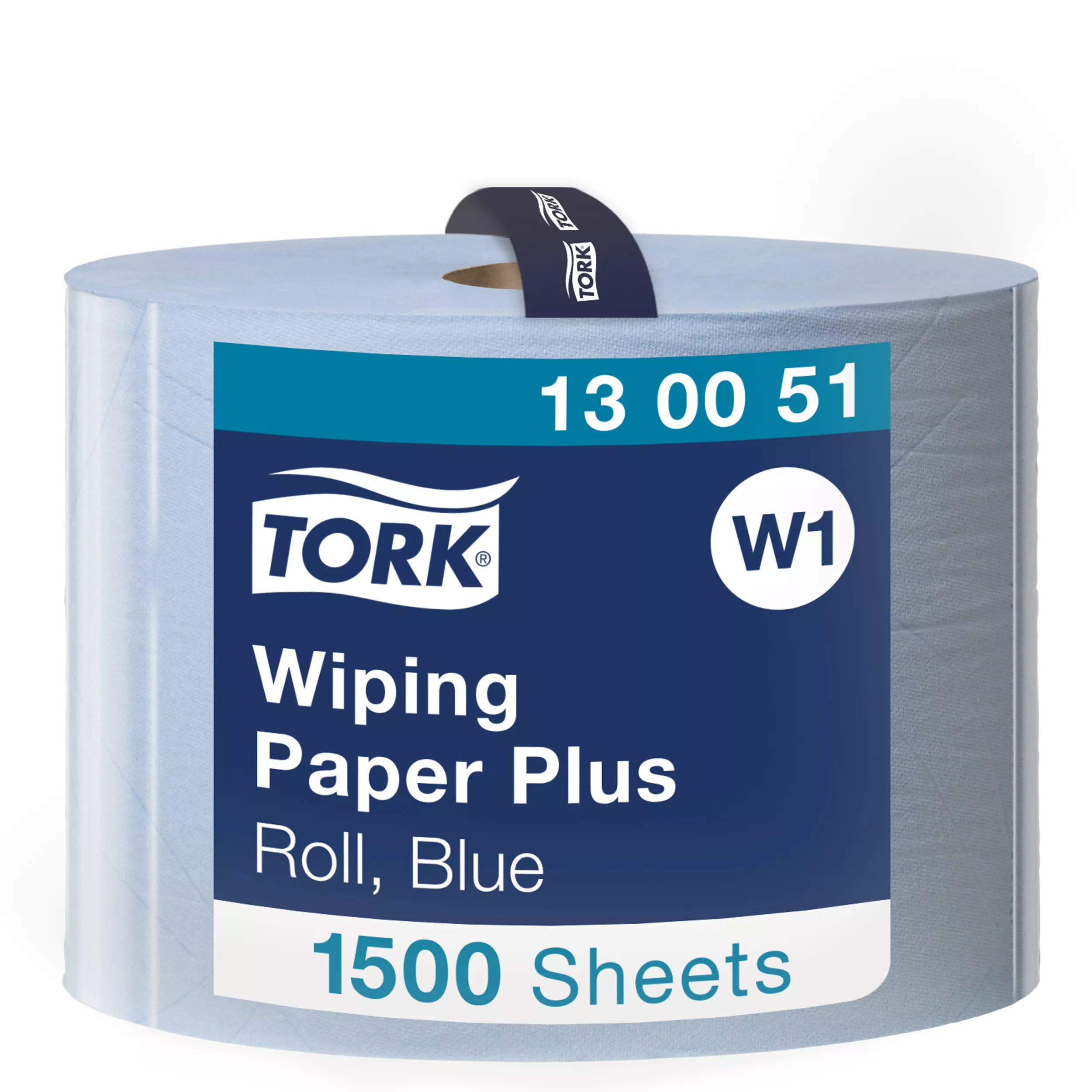 Tork Starke Mehrzweck-Papierwischtücher Blau W1, Saugfähig, 1 × 1.500 Blatt, 130051