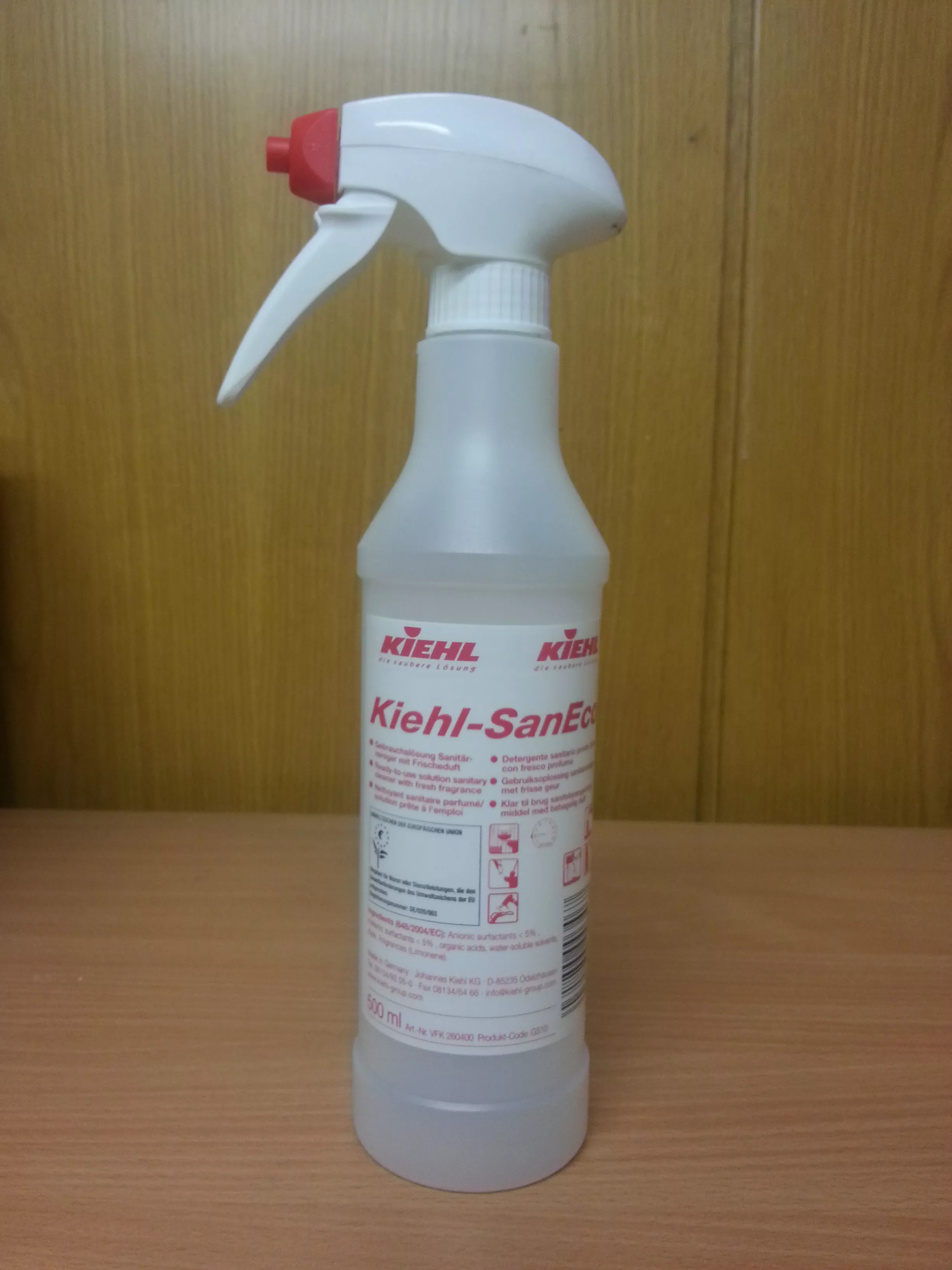 Kiehl Sprühflasche leer mit Schaumsprüher 500ml (SanEco)